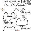 メッチャ簡単な猫のイラストの書き方