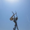シュワッチ！！！ウルトラマンっぽい折鶴の無料写真