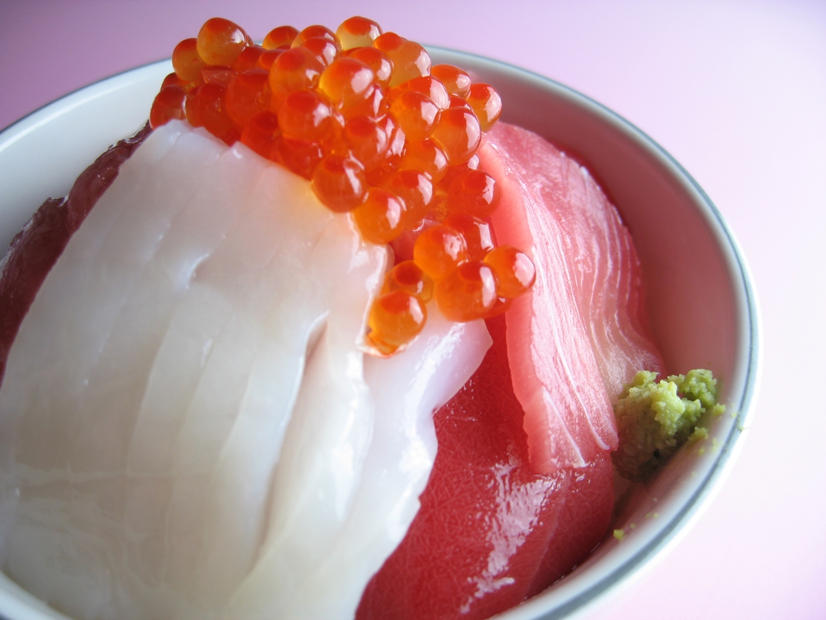 海鮮丼 (9)