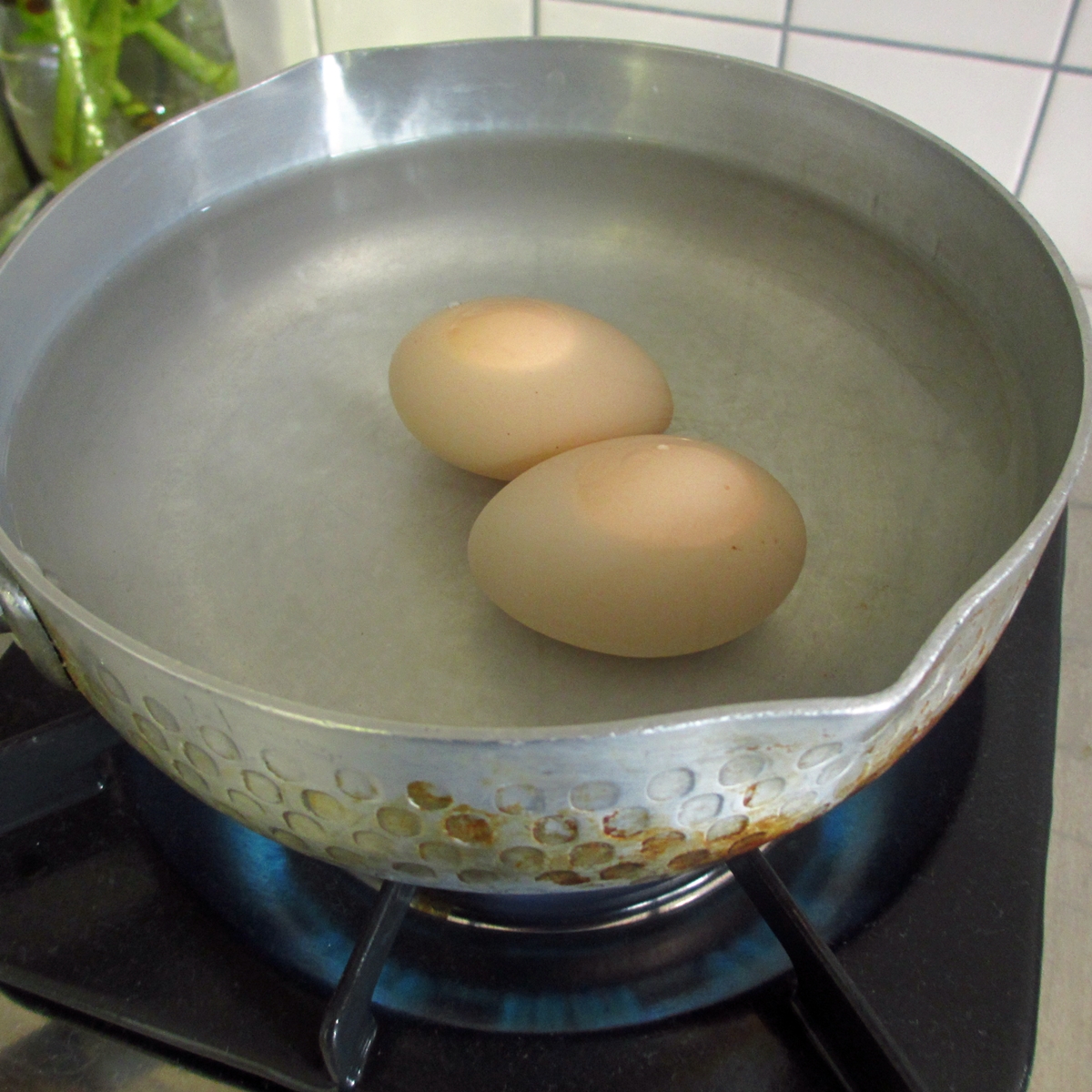 ゆで卵調理中20150704 (1)