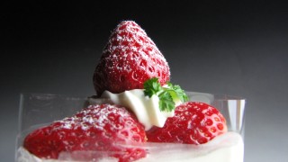 【無料写真】苺のショートケーキ【フリー写真】