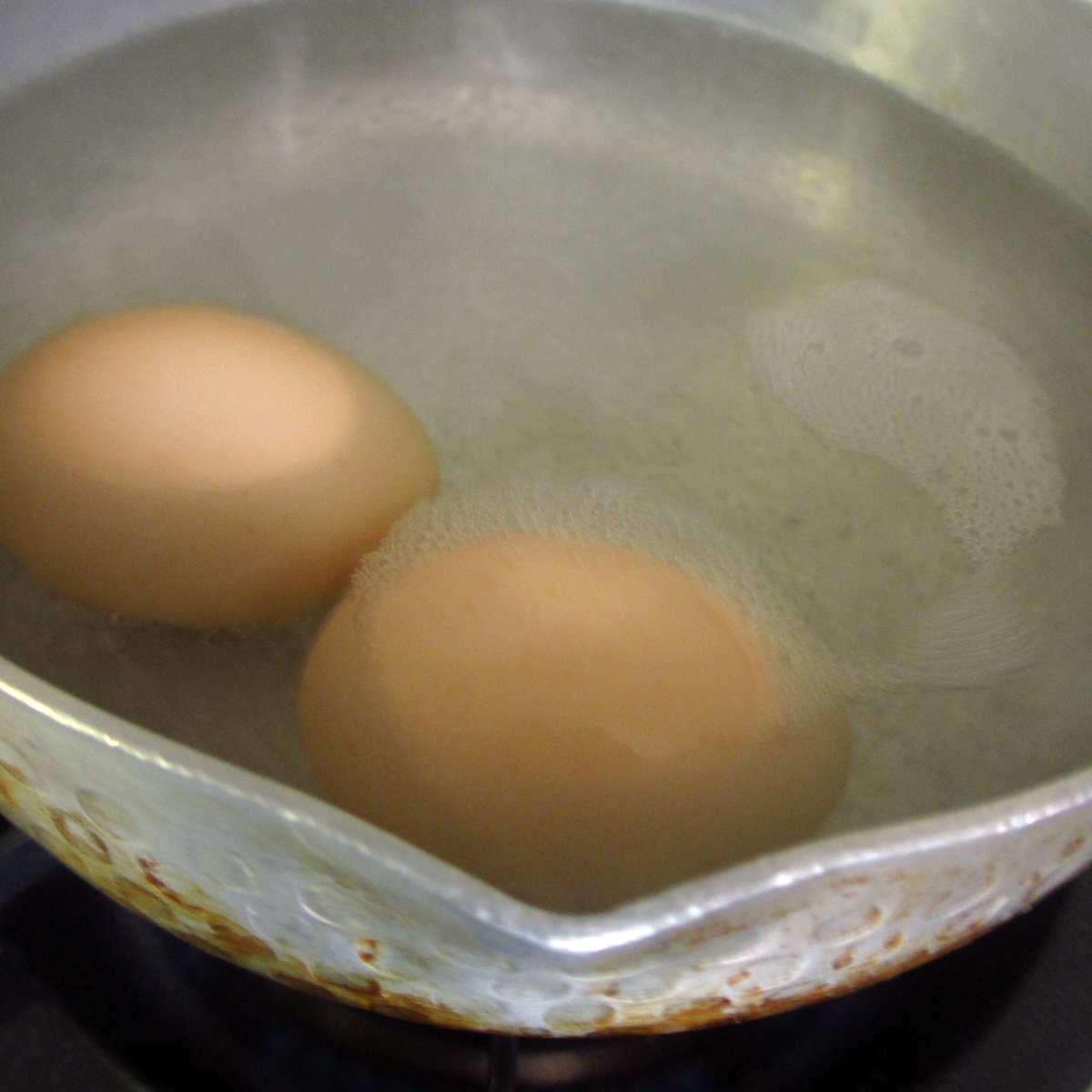 ゆで卵調理中20150704 (12)